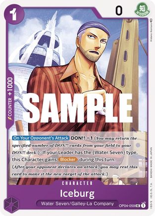 Iceburg - OP04-059 - Uncommon