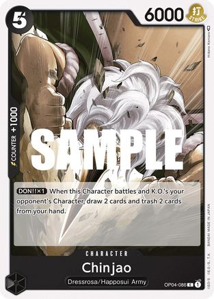 Chinjao - OP04-086 - Common
