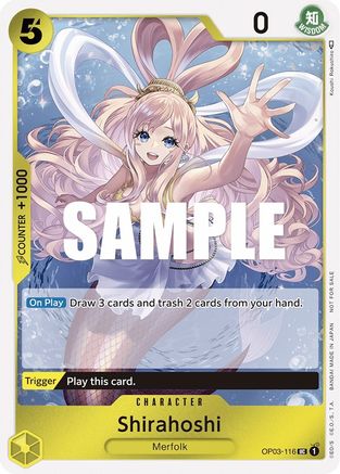 Shirahoshi (Dash Pack) - OP03-116 - Uncommon