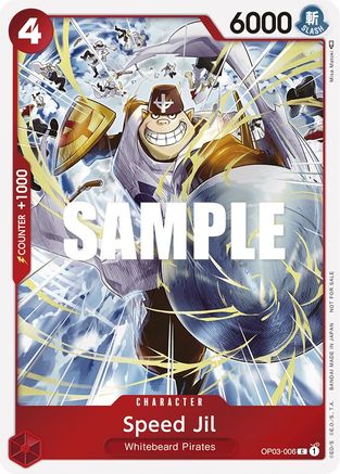 Speed Jil (Dash Pack) - OP03-006 - Common