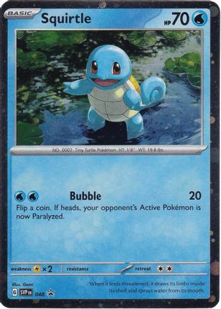 Squirtle - 048 - Promo - Holofoil