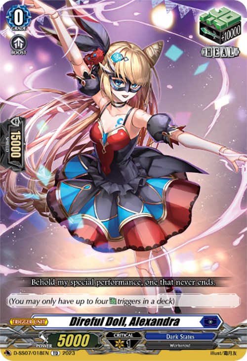 Direful Doll, Alexandra (D-SS07/018EN) [Trial Deck 7: Descendants of the Marine Emperor]