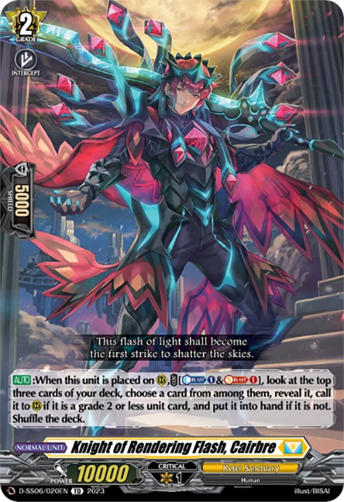 Knight of Rendering Flash, Cairbre (D-SS06/020EN) [Trial Deck 6: Resonance of Thunder Dragon]