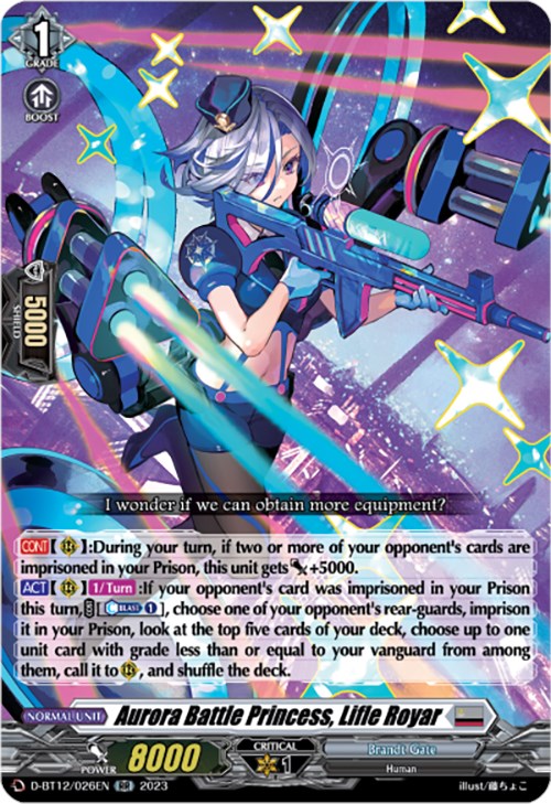 Aurora Battle Princess, Lifle Royar (D-BT12/026EN) [Evenfall Onslaught]