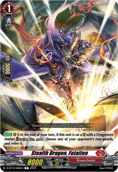 Stealth Dragon, Futaiten (D-BT12/060EN) [Evenfall Onslaught]