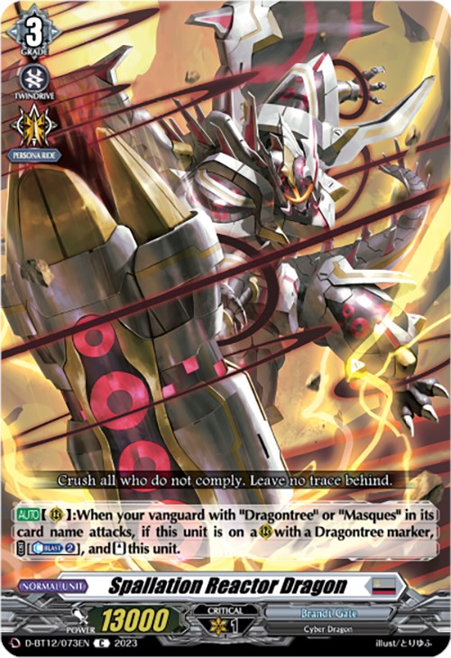 Spallation Reactor Dragon (D-BT12/073EN) [Evenfall Onslaught]