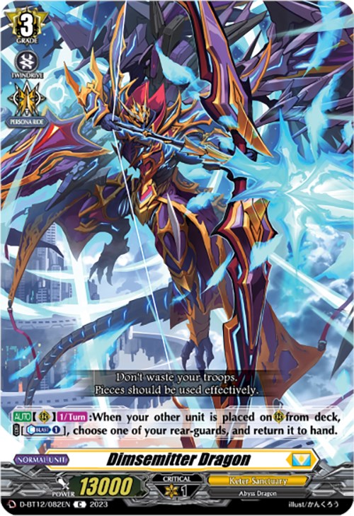 Dimsemitter Dragon (D-BT12/082EN) [Evenfall Onslaught]