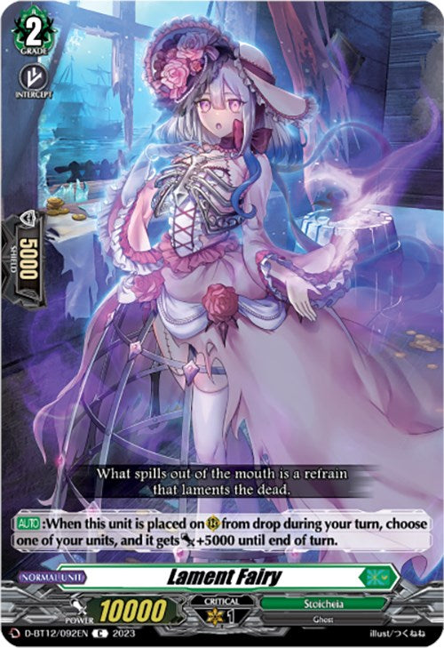 Lament Fairy (D-BT12/092EN) [Evenfall Onslaught]