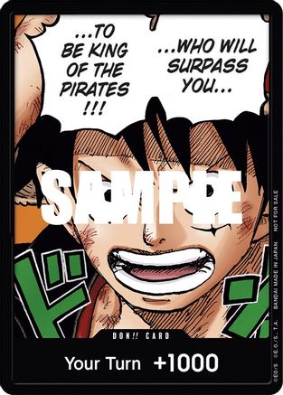 DON!! Card (Monkey.D.Luffy) (1st Anniversary DON!! Card Pack) - - DON!!