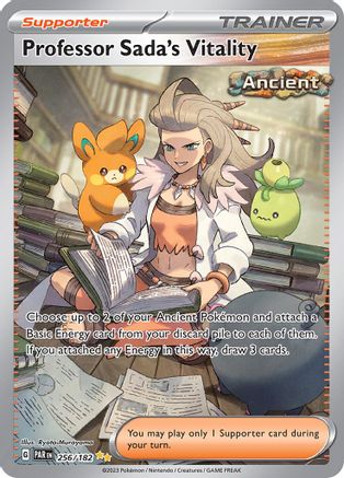 Professor Sada's Vitality - 256/182 - Special Illustration Rare