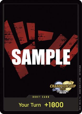 DON!! Card (CS 2023 Celebration Pack) - - DON!!