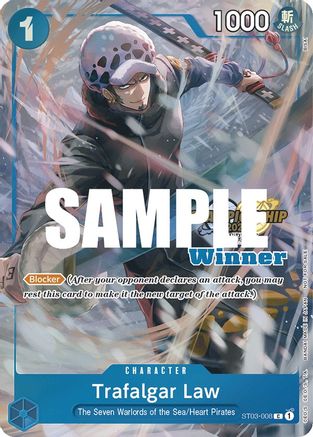 Trafalgar Law (CS 2023 Top Players Pack) [Winner] - ST03-008 - Common