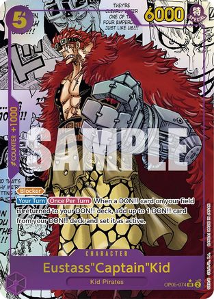 Eustass"Captain"Kid (Alternate Art) (Manga) - OP05-074 - Super Rare