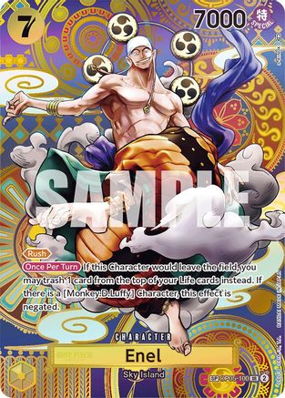 Enel (100) (SP) - OP05-100 - Super Rare