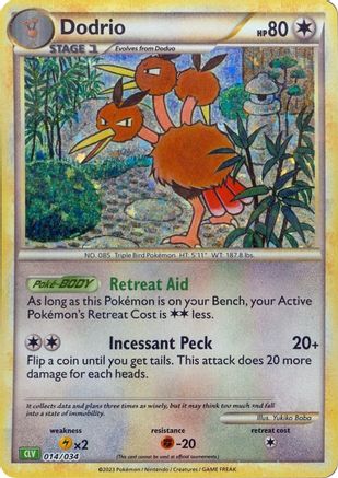 Dodrio - 014/034 - Classic Collection