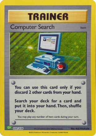 Computer Search (CLV) - 020/034 - Classic Collection