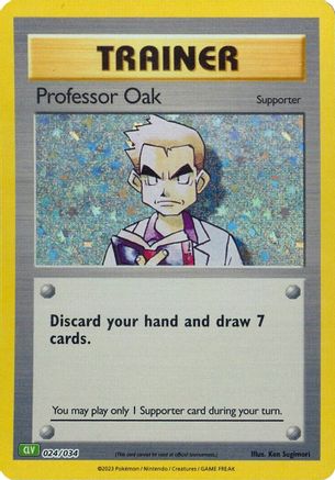 Professor Oak (CLV) - 024/034 - Classic Collection