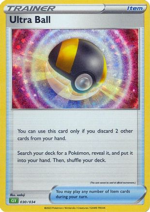 Ultra Ball (CLV) - 030/034 - Classic Collection