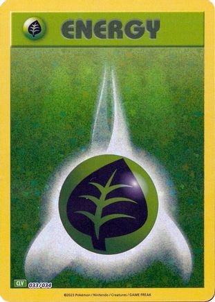 Basic Grass Energy - 033/034 - Classic Collection