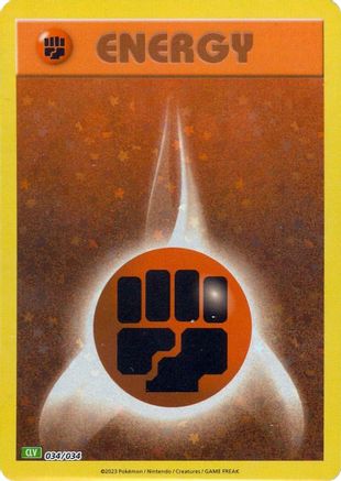 Basic Fighting Energy - 034/034 - Classic Collection