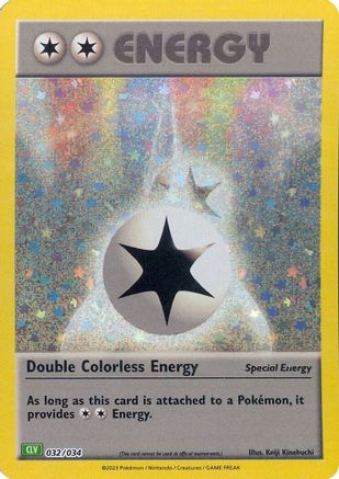 Double Colorless Energy (CLV) - 032/034 - Classic Collection