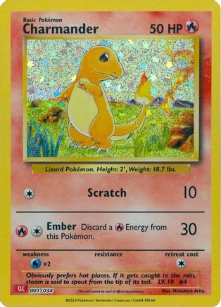 Charmander - 001/034 - Classic Collection