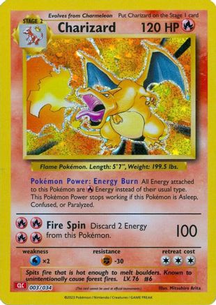 Charizard - 003/034 - Classic Collection