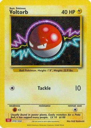 Voltorb - 010/034 - Classic Collection