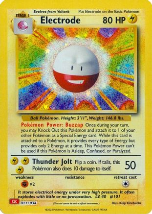 Electrode - 011/034 - Classic Collection
