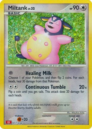 Miltank - 017/034 - Classic Collection