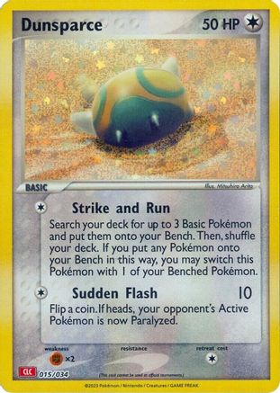 Dunsparce - 015/034 - Classic Collection