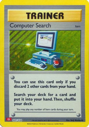 Computer Search (CLC) - 020/034 - Classic Collection