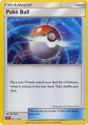 Poke Ball (CLC) - 021/034 - Classic Collection