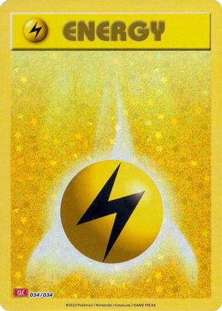 Basic Lightning Energy - 034/034 - Classic Collection