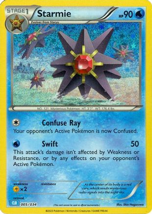 Starmie - 005/034 - Classic Collection