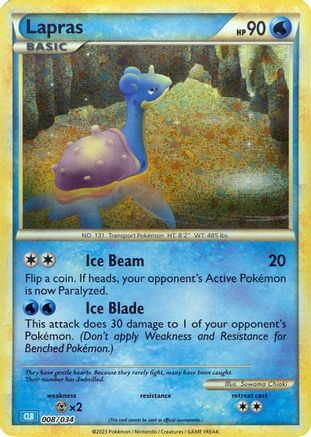 Lapras - 008/034 - Classic Collection