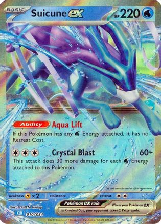 Suicune ex - 010/034 - Classic Collection