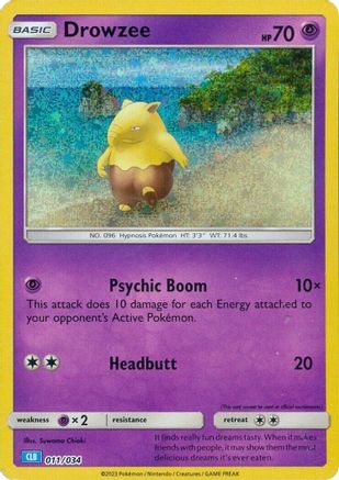 Drowzee - 011/034 - Classic Collection