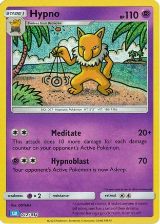 Hypno - 012/034 - Classic Collection