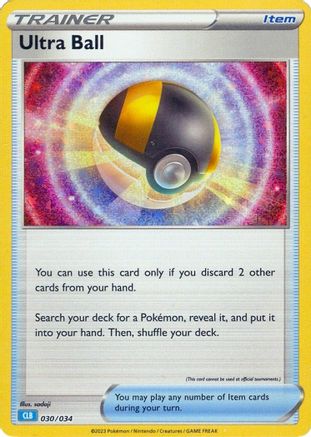 Ultra Ball (CLB) - 030/034 - Classic Collection