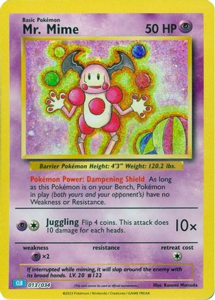 Mr. Mime - 013/034 - Classic Collection