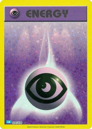 Basic Psychic Energy - 034/034 - Classic Collection