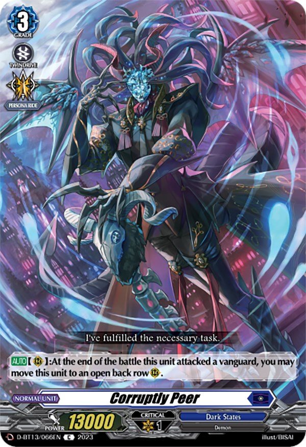 Corruptly Peer (D-BT13/066EN) [Flight of Chakrabarthi]