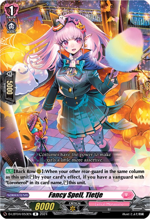 Fancy Spell, Tietje (D-LBT04/053EN) [Lyrical Monasterio: Trick or Trick!]