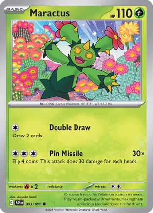 Maractus - 003/091 - Common - Reverse Holofoil