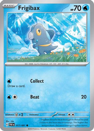 Frigibax - 017/091 - Common - Reverse Holofoil