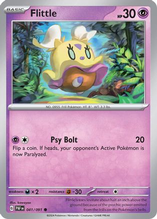 Flittle - 041/091 - Common - Reverse Holofoil