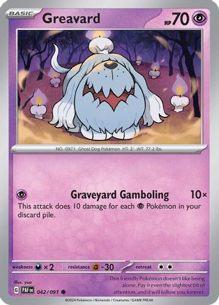 Greavard - 042/091 - Common - Reverse Holofoil