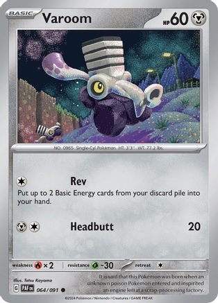 Varoom - 064/091 - Common - Reverse Holofoil