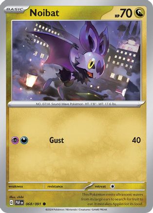 Noibat - 068/091 - Common - Reverse Holofoil